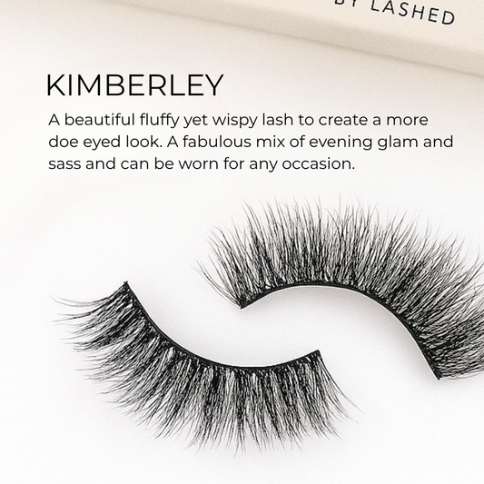The Kimberly Lash – Fluffy Wispy Doe Eye Lash